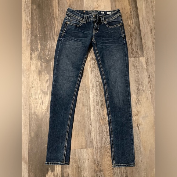 Miss Me denim skinny blue jeans - Picture 3 of 7